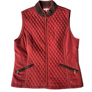 TYLER BOE Quilted Vest Size Medium